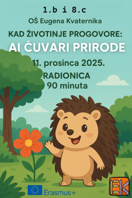 Kad životinje progovore: AI čuvari prirode - 1.b